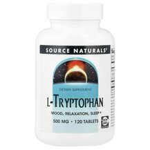 L-Триптофан 500 мг L-Tryptophan 500 mg Source Naturals L-Триптофан 500 мг L-Tryptophan 500 mg Source Naturals