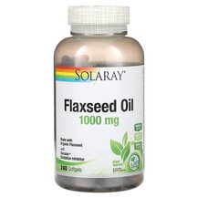 Лляна олія Flaxseed Oil 1000 mg Solaray 240 капсул Лляна олія Flaxseed Oil 1000 mg Solaray 240 капсул