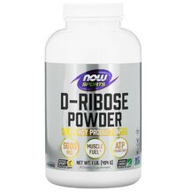 Sports D-Ribose Powder D-рибоза в порошке NOW Foods 454 г