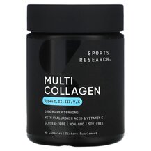 Колаген Multi Collagen Complex Sports Research 90 капсул Колаген Multi Collagen Complex Sports Research 90 капсул