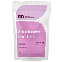 Sunflower Lecithin Лецитин Micro Ingredients 240 капсул