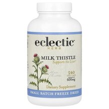 Milk Thistle 600 mg Расторопша пятнистая 600 мг Eclectic