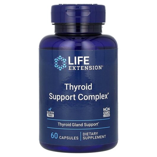 Основное фото товара Triple Action Thyroid Основное фото товара Поддержка щитовидной железы, Triple Action Thyroid, 60 капсул