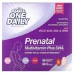 Фото товара Prenatal Multivitamin/Mineral + DHA 2 Bottles 60 Tablets / Фото товара Prenatal Multivitamin/Mineral, Пренатальные витамины с DHA, 60 та