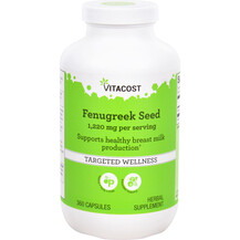 Fenugreek Seed 1220 mg per serving Пажитник Vitacost