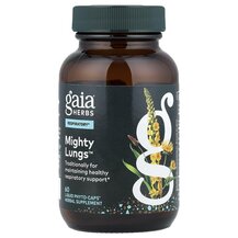 Підтримка органів дихання Mighty Lungs Gaia Herbs Підтримка органів дихання Mighty Lungs Gaia Herbs