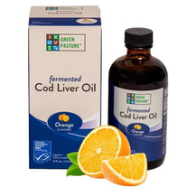 Fermented Cod Liver Oil Orange Flavored Масло печени Green