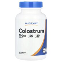 Colostrum 500 mg Колострум Nutricost 120 капсул