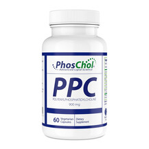Поліенілфосфатидилхолін PhosChol Nutrasal 60 капсул Поліенілфосфатидилхолін PhosChol Nutrasal 60 капсул