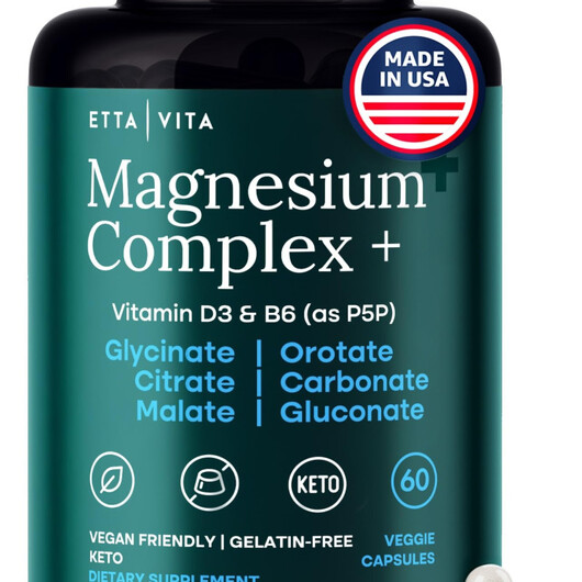 Основное фото товара Magnesium Glycinate Complex for Women & Men, Магний Глицинат,
