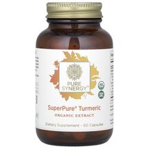 SuperPure Turmeric Корень куркумы Pure Synergy 60 капсул