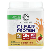 Гороховий Протеїн Clear Protein Peach Tea Sunwarrior 489 г