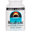 Фото товара Source Naturals, Фолиновая кислота, MegaFolinic, 240 таблеток