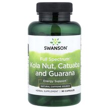 Full Spectrum Kola Nut Catuaba and Guarana Катуаба Swanson