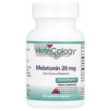 Melatonin 20 mg Мелатонин Nutricology 60 капсул