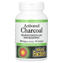 Activated Charcoal 500 mg 90 Активированный уголь 500 мг Activated Charcoal 500 mg 90 Активированный уголь 500 мг