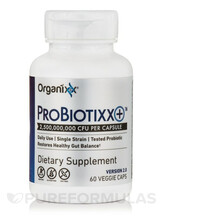 Пробіотики ProBiotixx+ Organixx 60 капсул