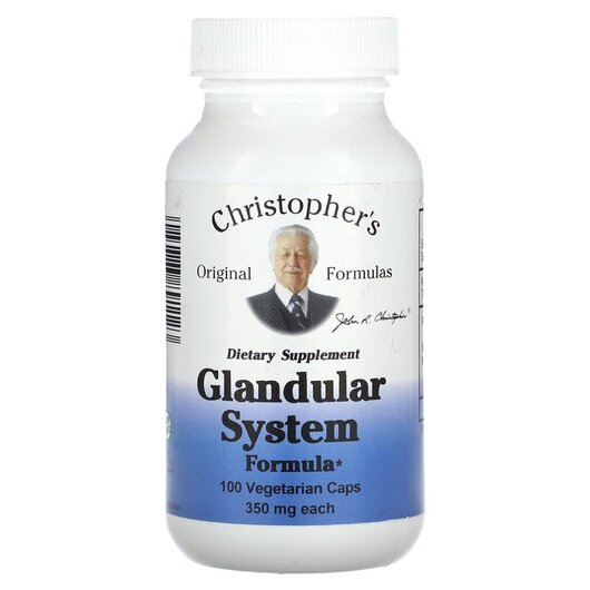 Основне фото товару Glandular System Formula 400 mg Основне фото товару Glandular System Formula 400 mg, Підтримка наднирників, 100 капсу