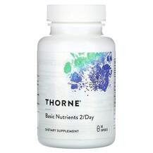 Basic Nutrients 2/Day Мультивитамины Thorne 60 капсул