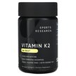 Фото товара Sports Research, Витамин K2, Vitamin K2 Low Dose 45 mcg, 90 капсу