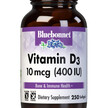 Фото товара Bluebonnet Nutrition, Витамин D, Vitamin D3, 250 капсул