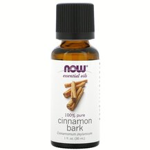 Pure Essential Oil Cinnamon Bark Эфирное масло NOW Foods