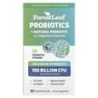Фото товару Probiotics + Natural Prebiotic with Digestive Enzymes Maximum Strength Фото товару Forest Leaf, Probiotics + Natural Prebiotic, Пробіотики, 30 капсу