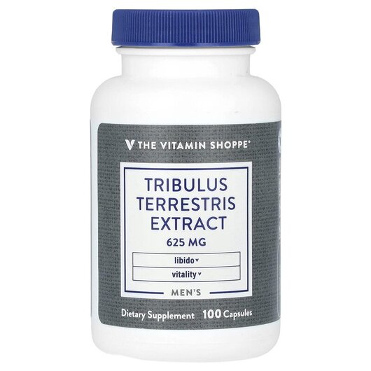 Основное фото товара Трибулус, Men's Tribulus Terrestris Extract 625 mg, 100 капс