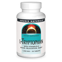 L-Tryptophan L-Триптофан Source Naturals 30 таблеток