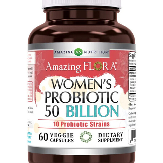 Основне фото товару Amazing Flora Women's Probiotic Основне фото товару Amazing Flora Women's Probiotic, Пробіотики, 50 Billion
