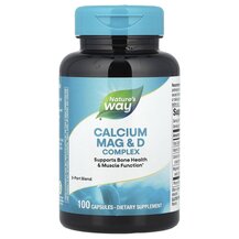 Кальцій Магній Вітамін D3 Calcium Mag & D Nature's Way Кальцій Магній Вітамін D3 Calcium Mag & D Nature's Way