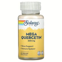 Mega Quercetin Мега Кверцетин 600 мг Solaray 60 капсул Mega Quercetin Мега Кверцетин 600 мг Solaray 60 капсул