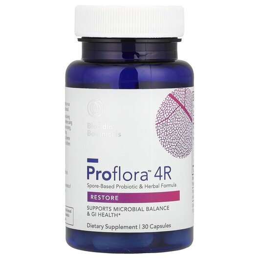 Основне фото товару Proflora 4R Restorative Probiotic Combination, Пробіотики, 30 кап