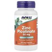 Фото товара Zinc Picolinate 50 mg Фото товара NOW Foods, Цинк Пиколинат 50 мг, Zinc Picolinate 50 mg, 120 капсу