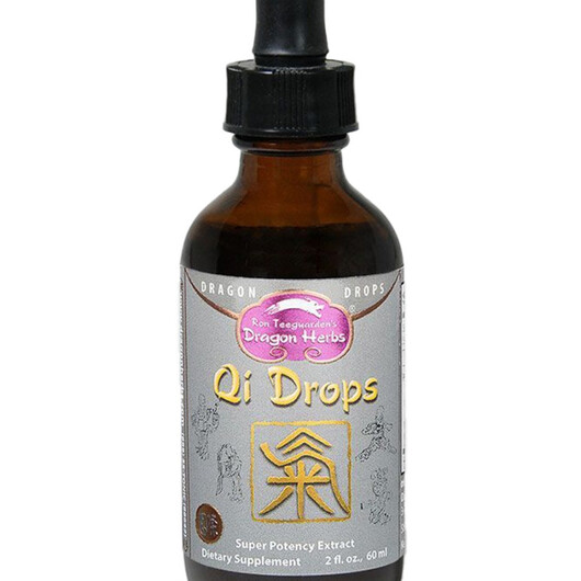 Основное фото товара Qi Drops Основное фото товара Dragon Herbs, Травяные добавки, Qi Drops, 60 мл