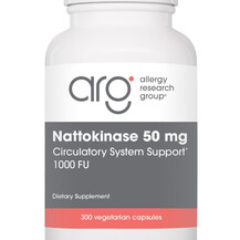 Наттокіназа Nattokinase Allergy Research Group 300 капсул