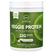 Veggie Protein Vanilla Протеин MRM 570 г Veggie Protein Vanilla Протеин MRM 570 г