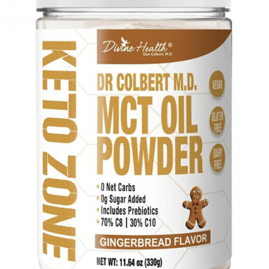 Основное фото товара Dr. Colbert M.D. MCT Oil Powder Gingerbread Flavor Основное фото товара Dr. Colbert M.D. MCT Oil Powder Gingerbread Flavor, МСТ Триглицер