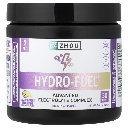 Основне фото товару Hydro-Fuel Advanced Electrolyte Complex Passionfruit, Електроліти