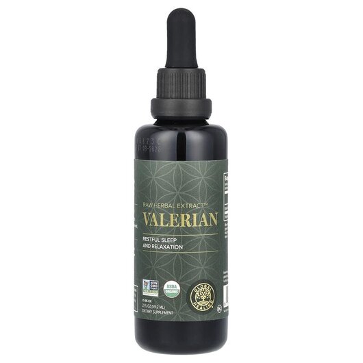 Основное фото товара Global Healing, Валериана, Raw Herbal Extract Valerian, 59.2 мл