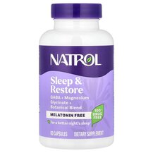 Підтримка сну Sleep & Restore Natrol 60 капсул Підтримка сну Sleep & Restore Natrol 60 капсул