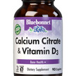 Фото товару Calcium Citrate Plus Vitamin D3 Фото товару Calcium Citrate Plus Vitamin D3, Кальцій, 90 таблеток