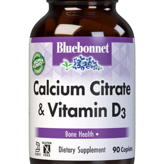 Основне фото товару Calcium Citrate Plus Vitamin D3 Основне фото товару Calcium Citrate Plus Vitamin D3, Кальцій, 90 таблеток