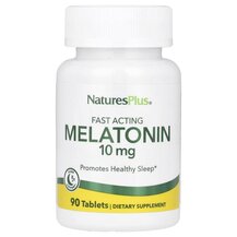 Melatonin 10 mg Мелатонин Natures Plus 90 таблеток
