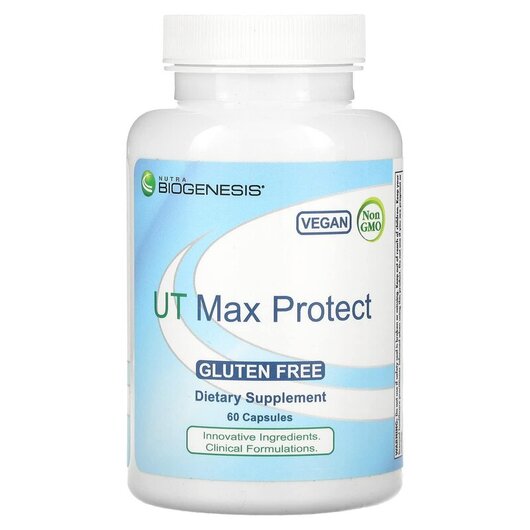 Основное фото товара UT Max Protect Основное фото товара Nutra BioGenesis, Поддержка мочевого пузыря, UT Max Protect, 60 к