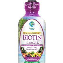 Maximum Strength Biotin Витамин B7 Биотин Tropical Oasis