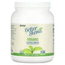 Стевія в порошку Better Stevia NOW Foods 454 г
