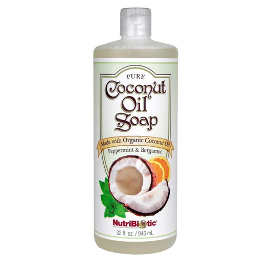 Основное фото товара Pure Coconut Oil Soap - Peppermint & Bergamot Основное фото товара Мыло, Pure Coconut Oil Soap - Peppermint & Bergamot, 946 мл