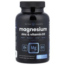 Кальцій Магній Цинк та D3 Magnesium Zinc & Vitamin D3