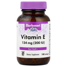 Вітамін E Vitamin E 200 IU Bluebonnet Nutrition 100 капсул Вітамін E Vitamin E 200 IU Bluebonnet Nutrition 100 капсул